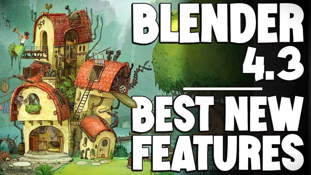 Blender 4.3 Best New Features in the new release