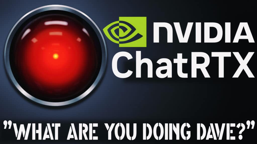 ChatRTX is a demo app that lets you personalize a GPT large language model (LLM) connected to your own content chatGPT