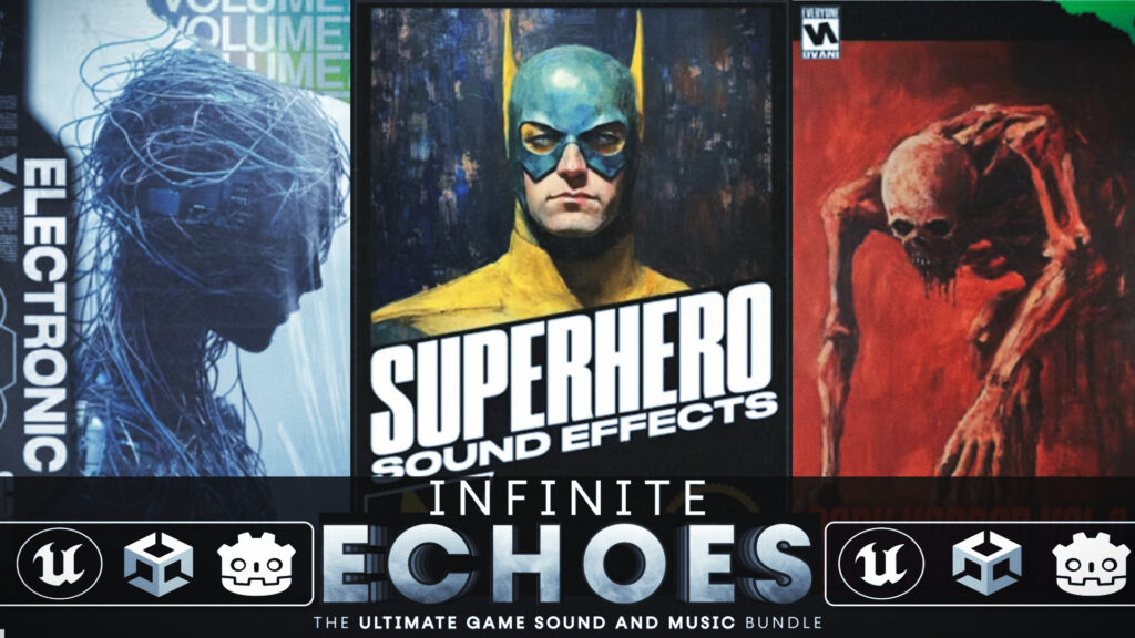 The Infinite Echoes Ultimate Ovani Game Sound and Music Humble Bundle is a large collection of game ready sfx and dynamic soundtracks