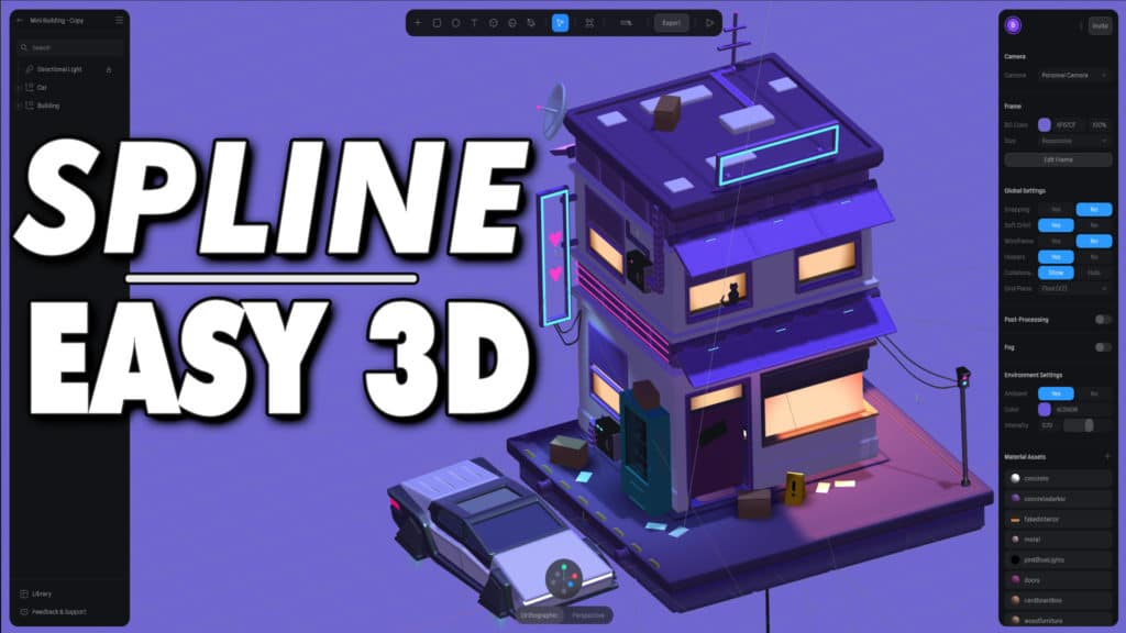 Spline 3D Application Review Tutorial